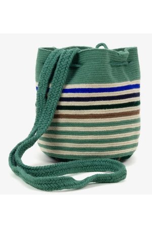 Guanabana Tote bag Sarda - jade green