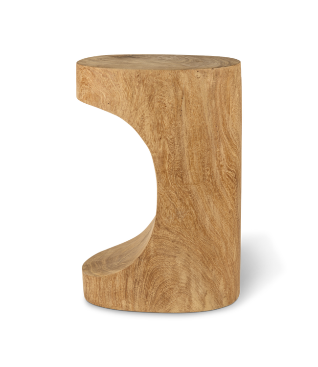 Arch stool - cognac