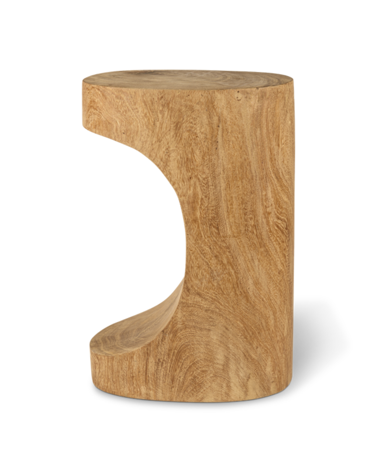 Arch stool - cognac