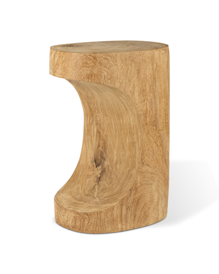 Arch stool - cognac