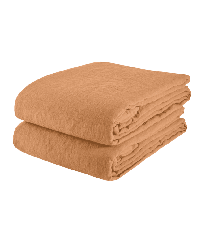 Linge Particulier Tablecloth linen - hazelnut