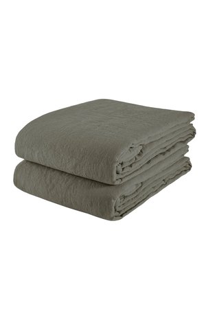 Linge Particulier Tablecloth linen - medium kaki