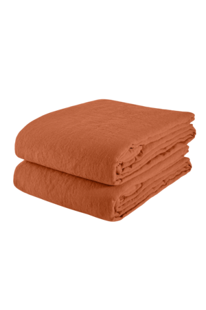 Linge Particulier Tablecloth linen - sienna