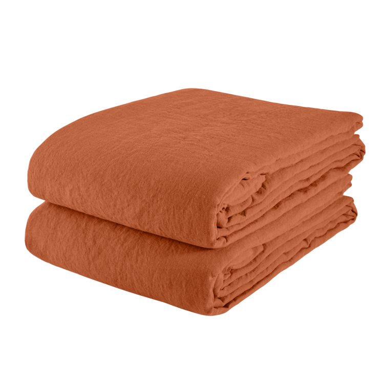 Linge Particulier Tablecloth linen - sienna