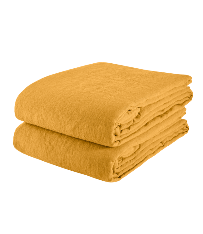 Tablecloth linen - honey