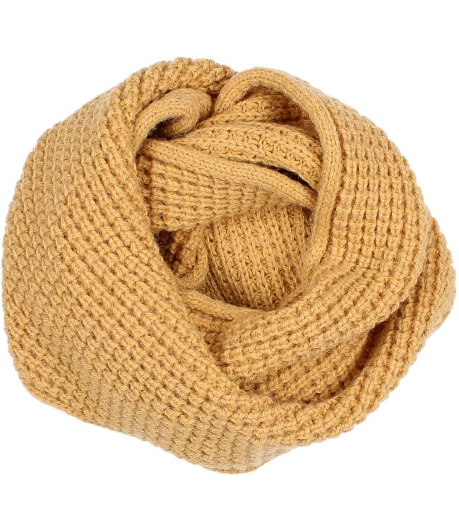 Buho Soft knit buff - amber