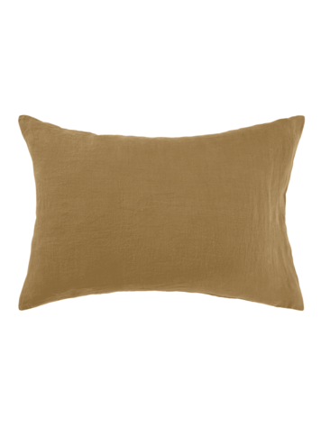 Linge Particulier Pillow case linen - curry