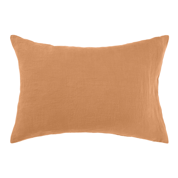 Linge Particulier Pillow case linen - hazelnut