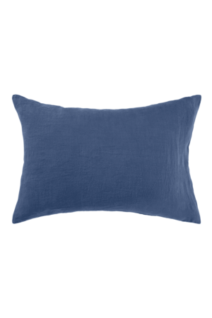 Linge Particulier Pillow case linen - atlantic blue