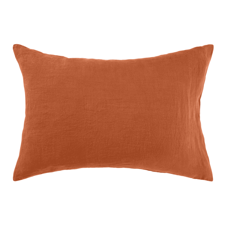 Linge Particulier Pillow case linen - sienna