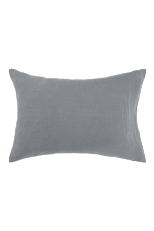 Linge Particulier Pillow case linen - blue grey