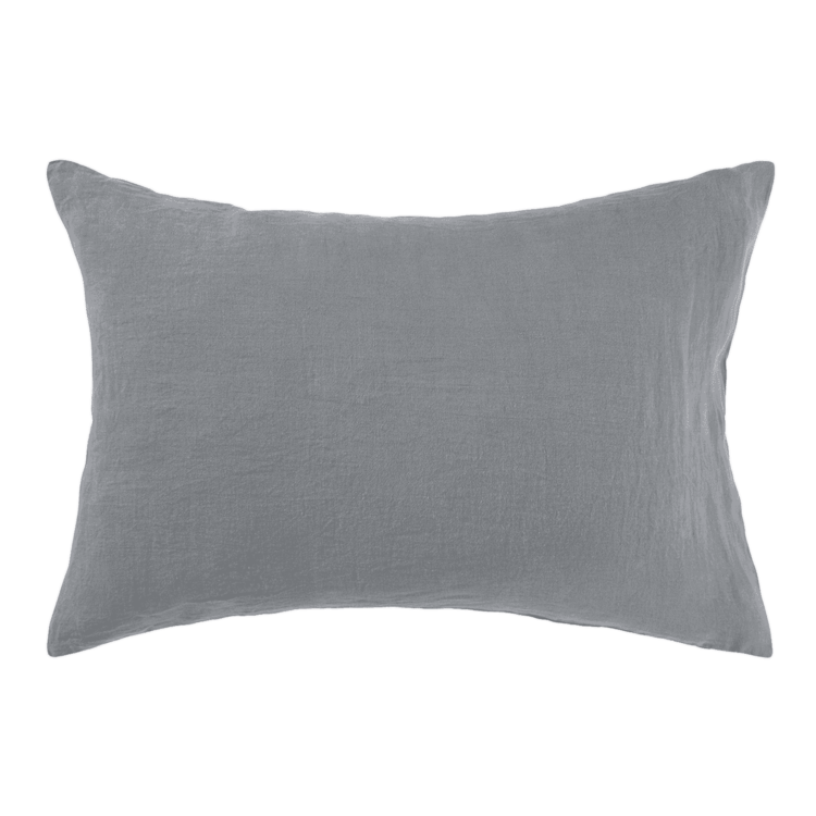 Linge Particulier Kussensloop linnen - blue grey
