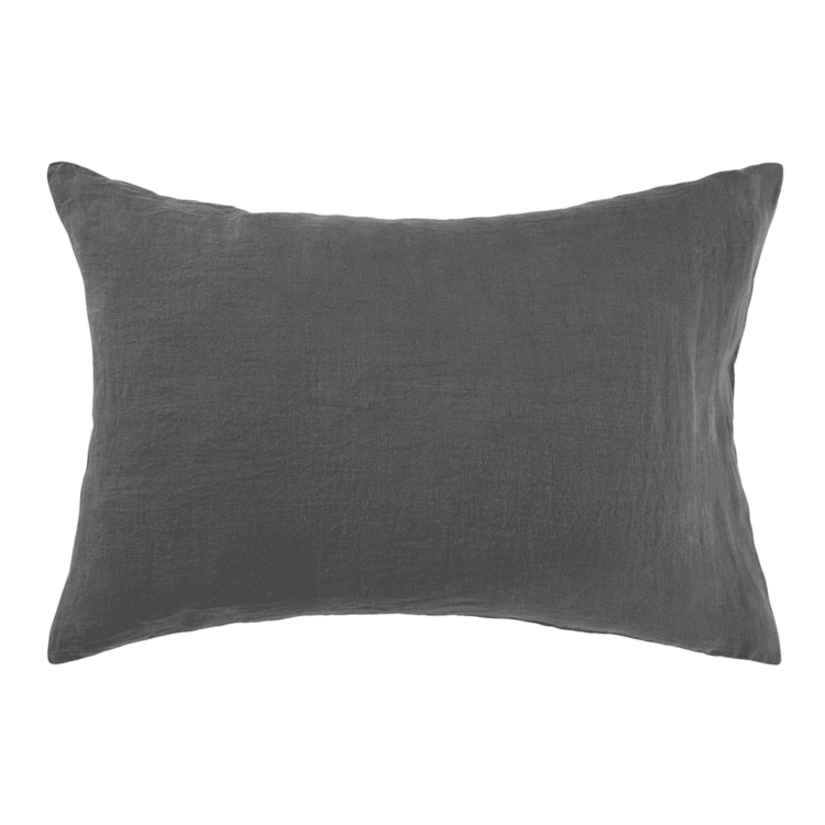 Linge Particulier Pillow case linen - real grey