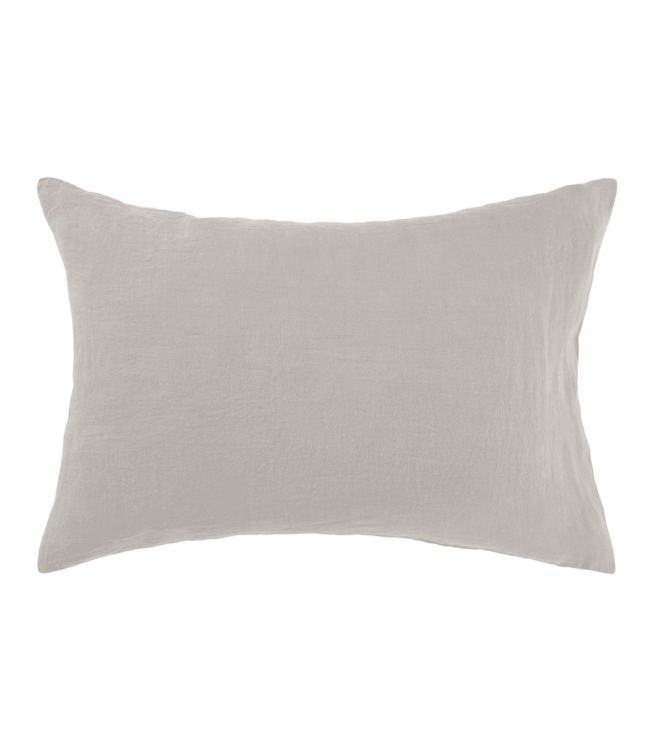Linge Particulier Pillow case linen - cloud grey