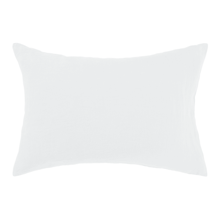 Linge Particulier Pillow case linen - optic white