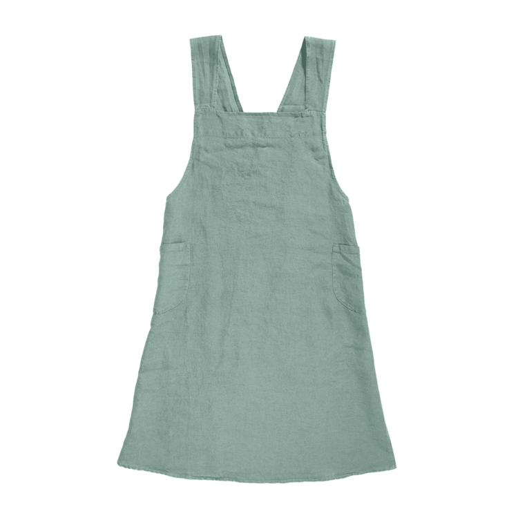 Linge Particulier Keukenschort linnen - sage