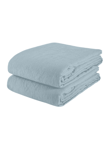 Linge Particulier Duvet cover linen - scandinavian blue