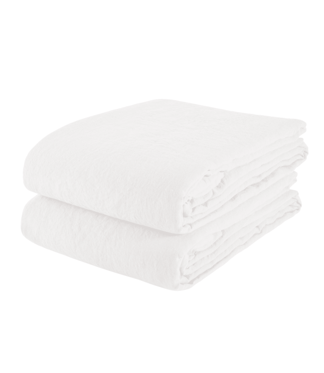 Duvet cover linen - off white