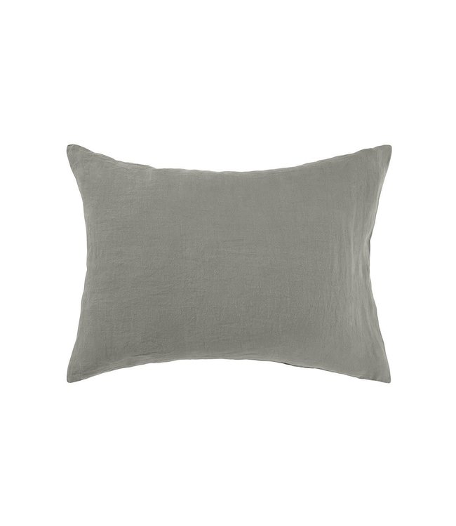 Linge Particulier Pillow case linen - light kaki