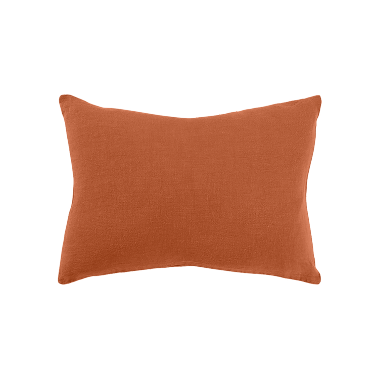 Linge Particulier Pillow case linen - sienna