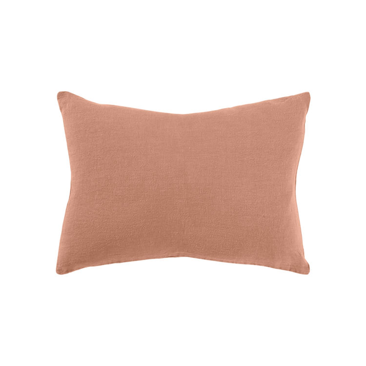 Linge Particulier Pillow case linen - moka