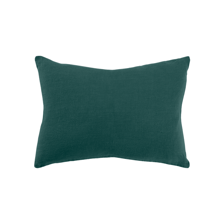 Linge Particulier Pillow case linen - vintage green