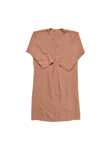 Linge Particulier Linnen Tuniek - Moka