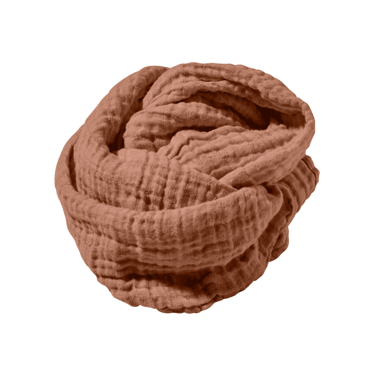 Linge Particulier Heavy scarf - moka