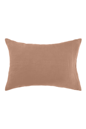 Linge Particulier Pillow case linen - moka