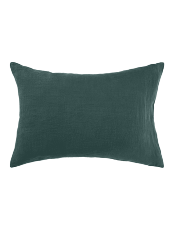 Linge Particulier Pillow case linen - vintage green
