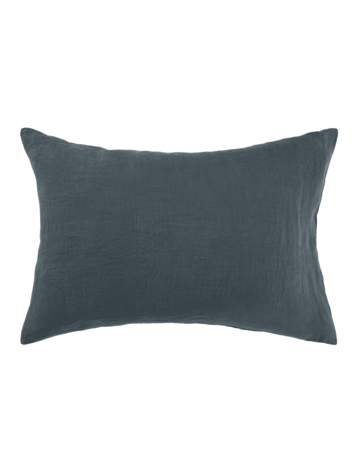 Linge Particulier Pillow case linen - duck blue