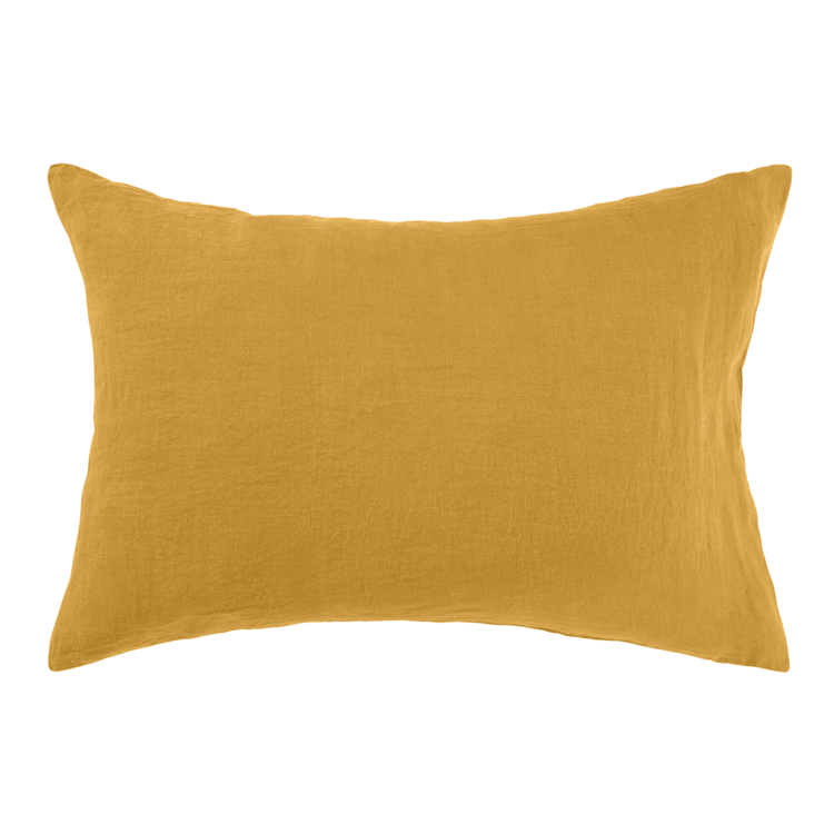 Linge Particulier Kussensloop linnen - honey