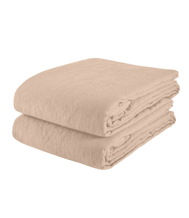 Flat sheet linen - sand