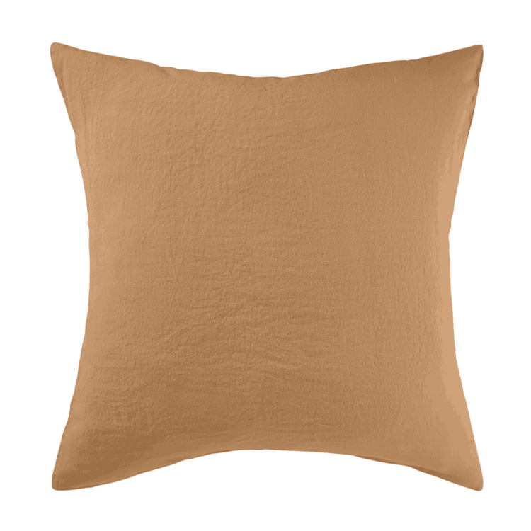 Linge Particulier Pillow case linen - hazelnut