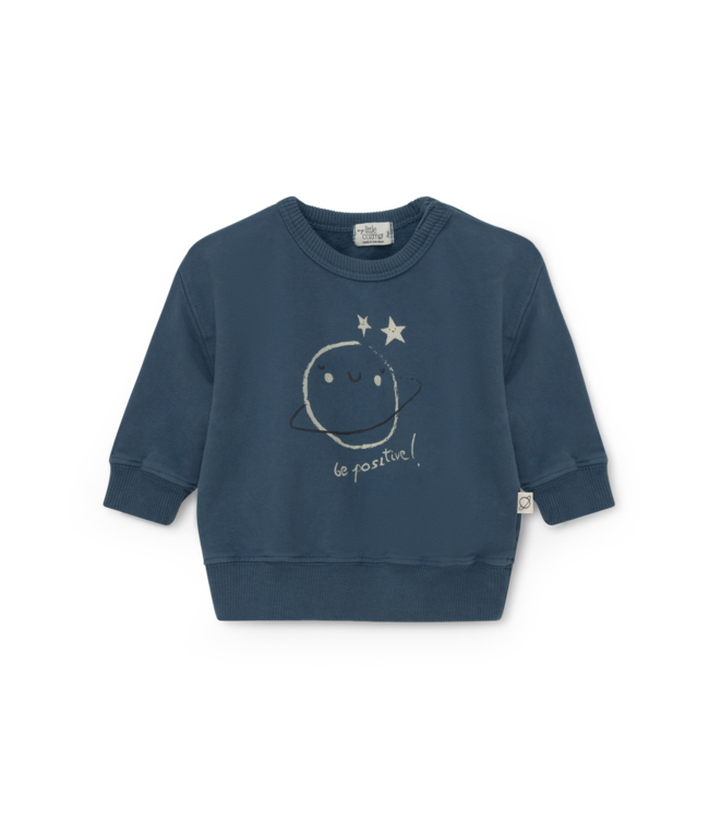 My little cozmo Arden baby print sweatshirt - blue