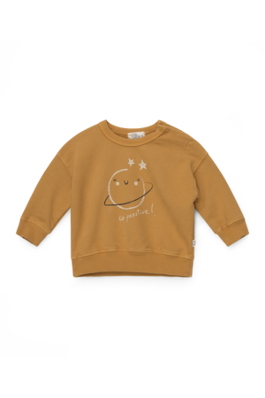 My little cozmo Arden baby print sweatshirt - mustard