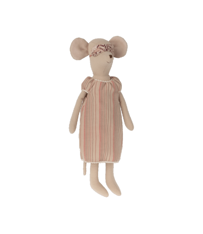 Maileg Medium mouse, nightgown