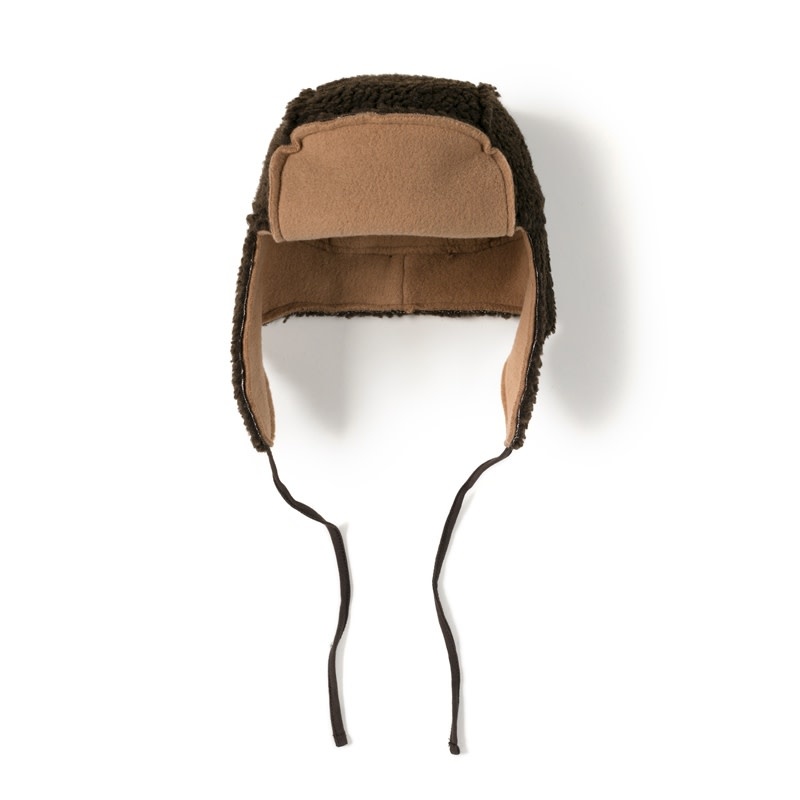 dark brown winter hat