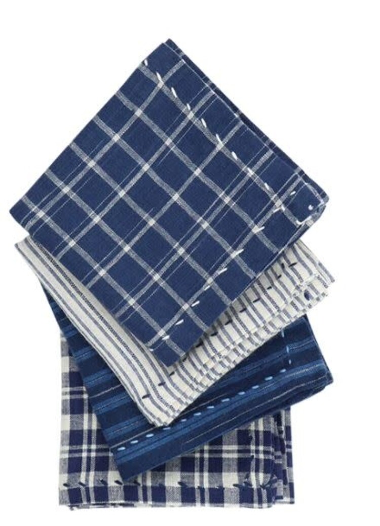 Caravane Meli melo set van 4 servetten - encre