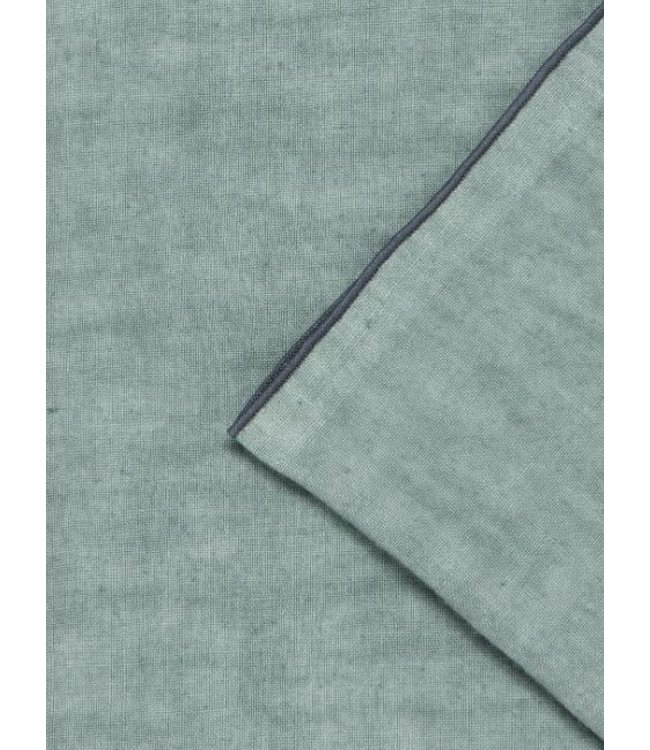 Caravane Napkin 'Selena', washed linen - glacier