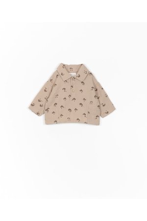 Play Up Printed woven shirt baby - pepper