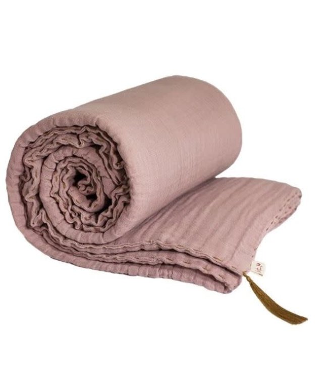 Numero 74 Winter blanket - dusty pink