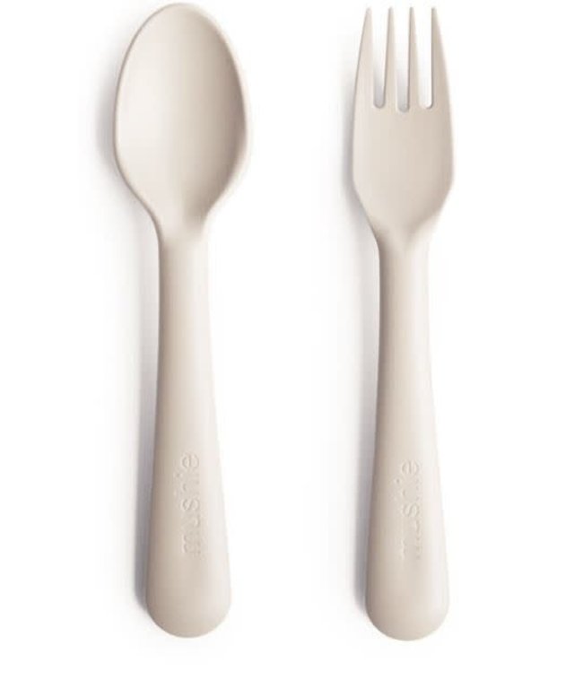 Fork & spoon - ivory