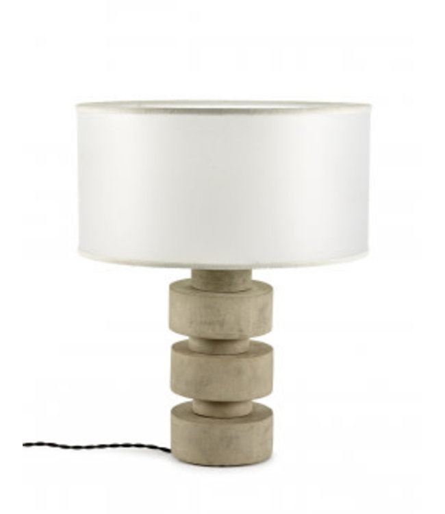 Disc lamp - beton