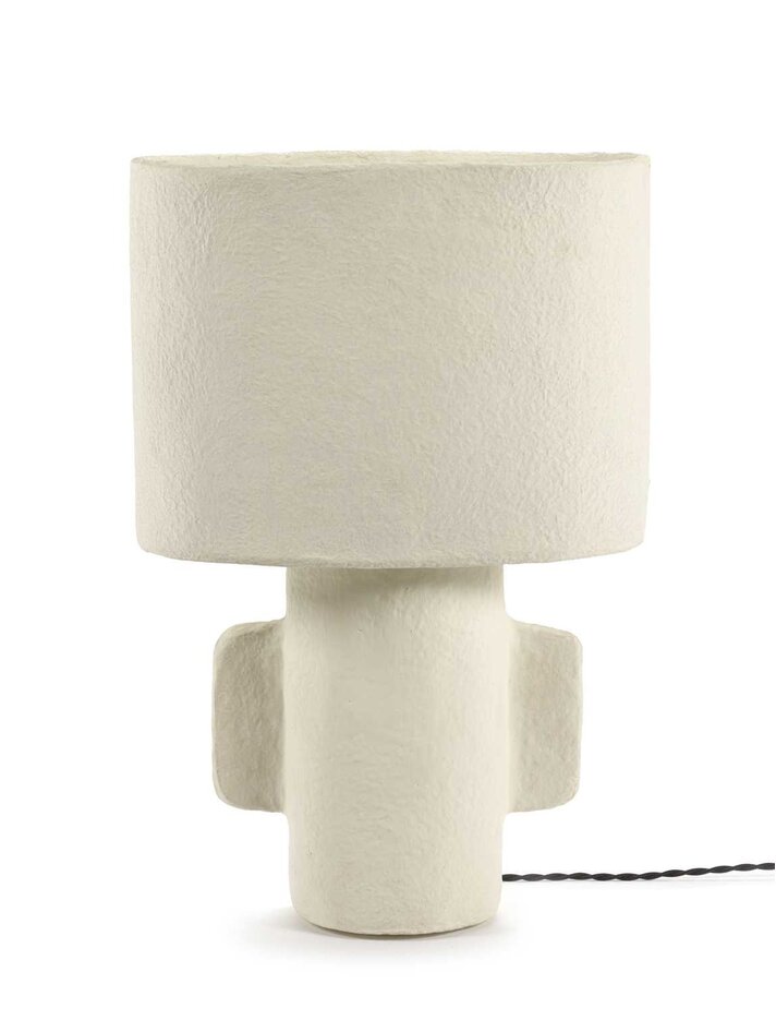 Raffia tafellamp - klein - &SUUS