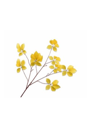 Silk-ka Leaf branch yellow 103 cm
