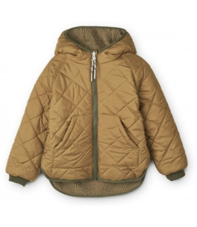 Liewood Jackson jacket reversible - golden caramel