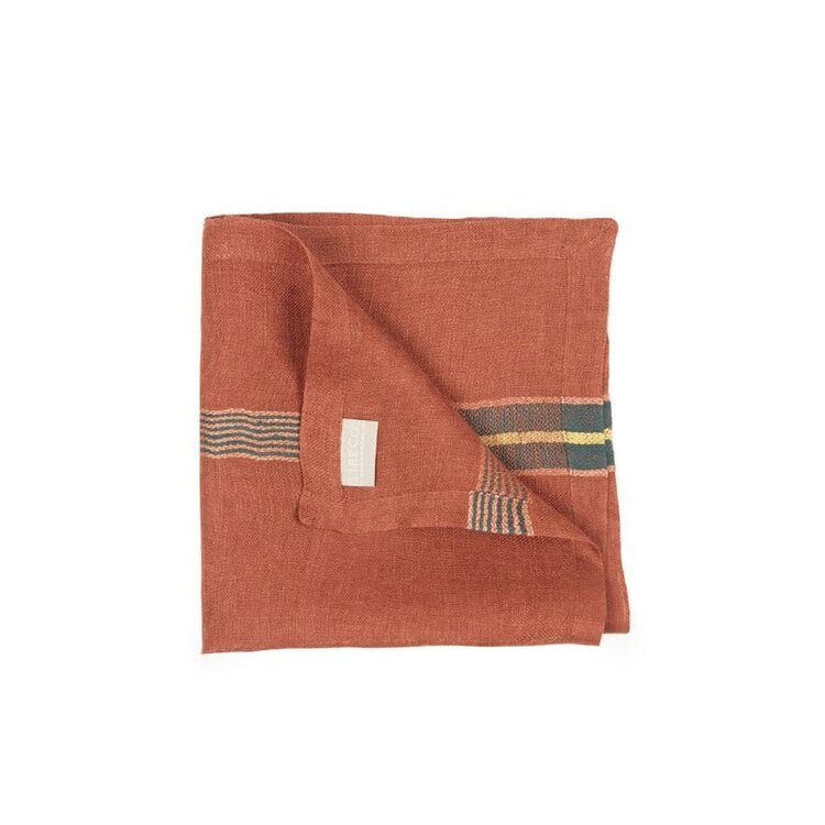 Libeco Banff napkin - stripe