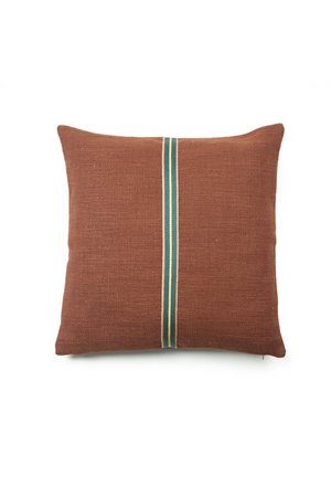 Libeco Jasper deco cushion - leather