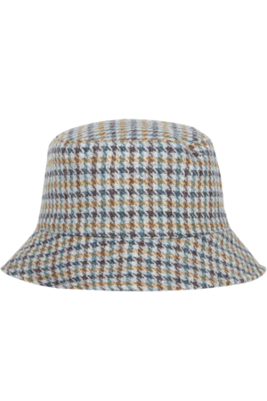 The New Society Jeanne hat - wool houndstooth